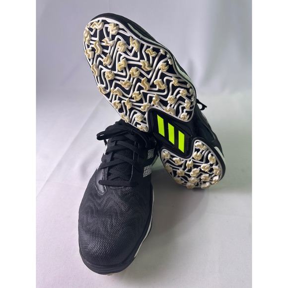 adidas Codechaos 25 Golf Shoes Men's Size 11.5 Spikeless Waterproof IF3270 Black - Picture 3 of 16
